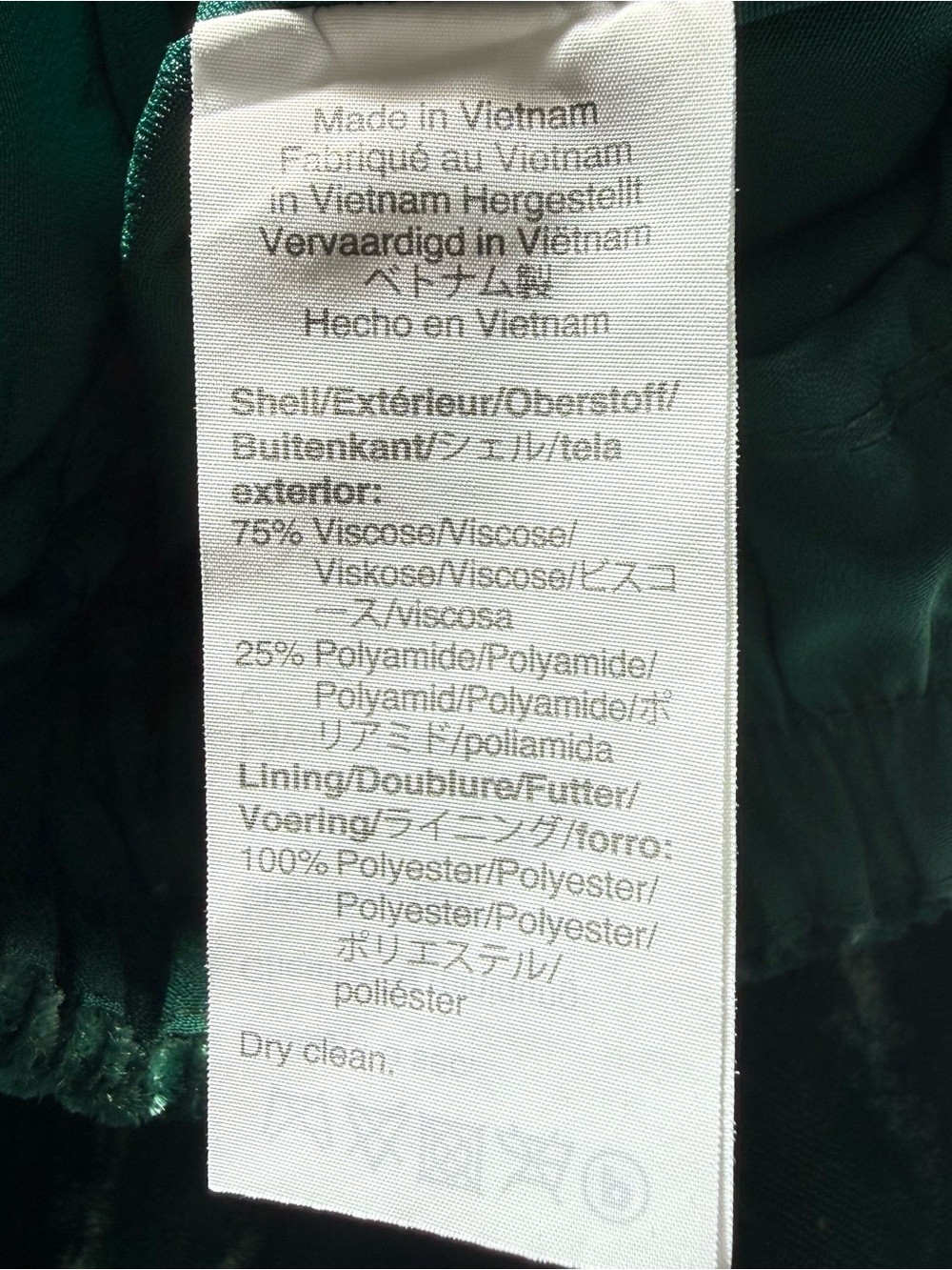 XS J. Crew Green Velvet Pants w/Stretchy Waist + Pockets - Picture 6 of 7